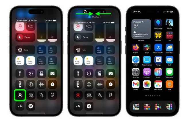 黄浦苹果手机维修分享iPhone14录屏如何隐藏灵动岛和红色指示器 